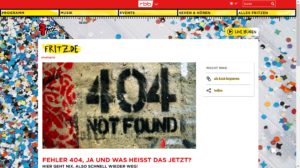 Read more about the article Error 404 – 137 kreative Fehlerseiten