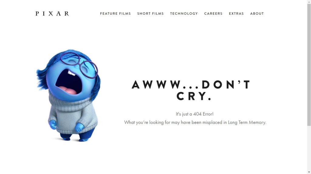 Pixar 404